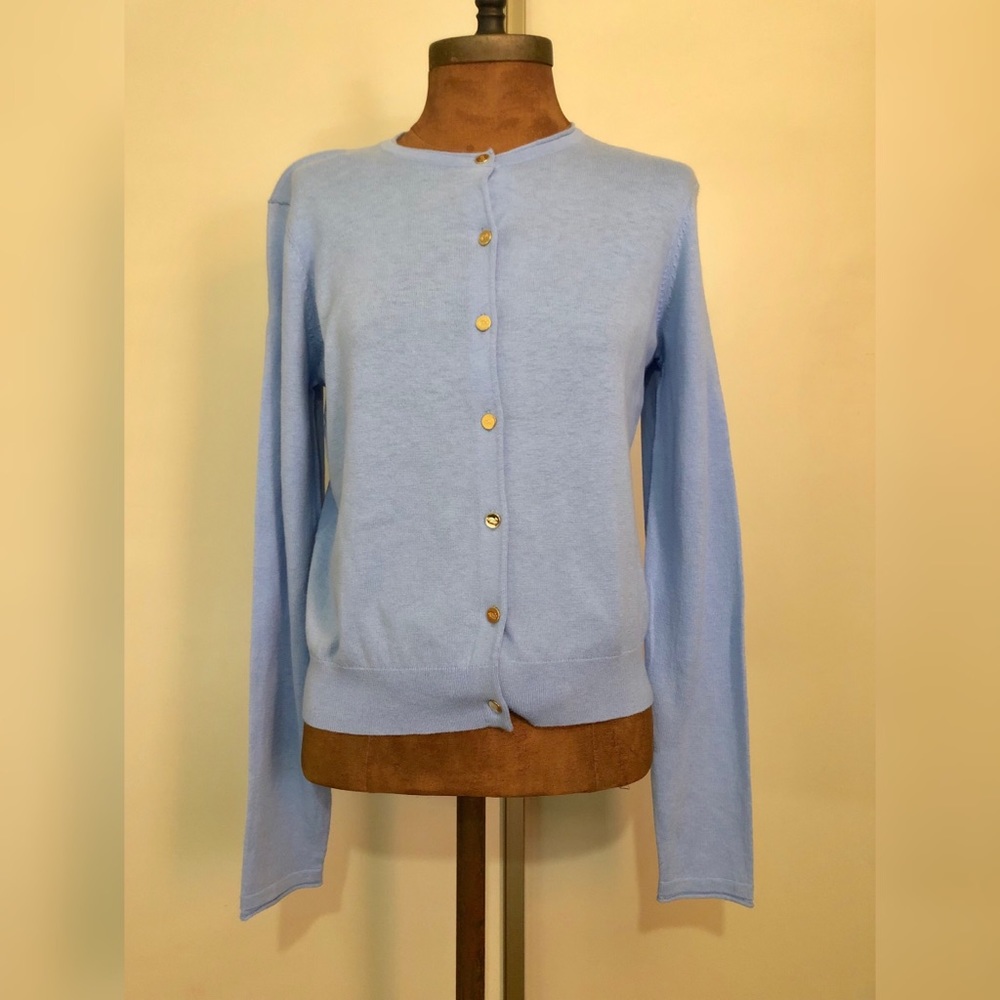 Lauren Ralph Lauren Light Blue Cardigan
